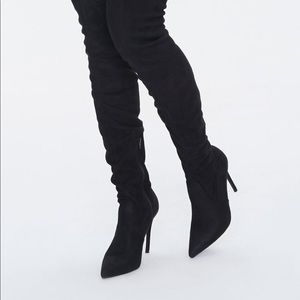 Forever 21 Thigh High Boots
